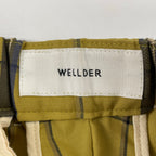 WELLDER / Belted Trousers 参考定価：29,000+tax SIZE:4