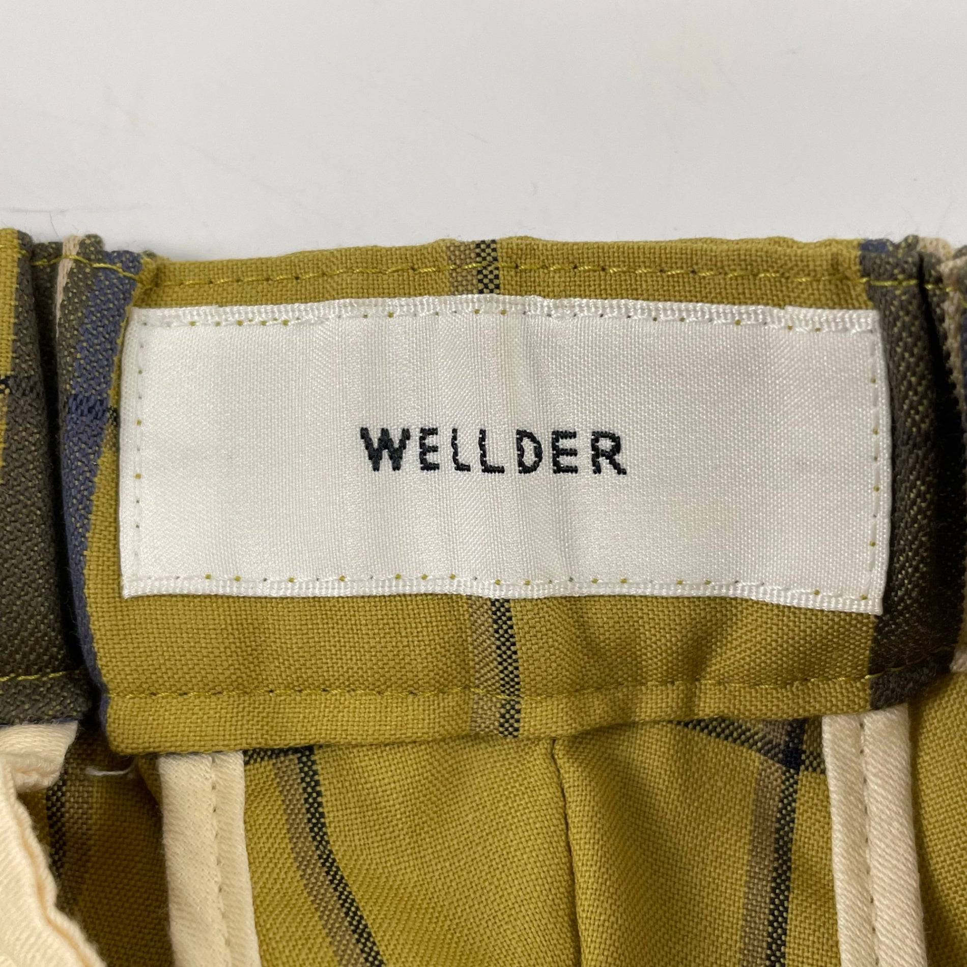 WELLDER / Belted Trousers 参考定価：29,000+tax SIZE:4