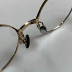 金子眼鏡 「PREMIUMシリーズ」 / ラウンド SILVER925ミックス 度なしクリアレンズ 参考定価：80,000程度 SIZE:47□22-141
