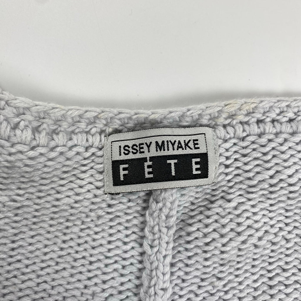 ISSEY MIYAKE FETE イッセイミヤケ フェット / ポンポン ニット ボレロ カーディガン SIZE:01(S程度)
