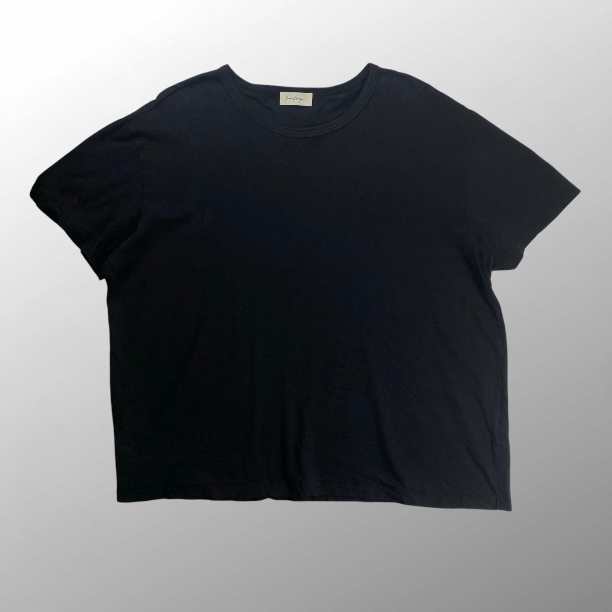 Second Layer セカンドレイヤー / CORE MINI TEE 刺繍ロゴ Tシャツ SIZE:XL