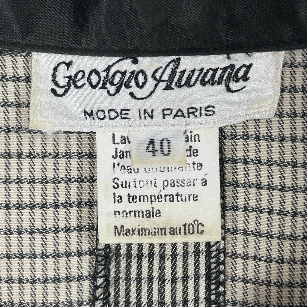 EURO VINTAGE / スタッズデザインシャツ MADE IN FRANCE SIZE:40