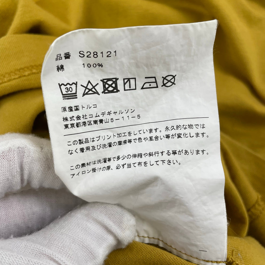 COMME des GARCONS SHIRT / ロゴプリントTシャツ SIZE：L