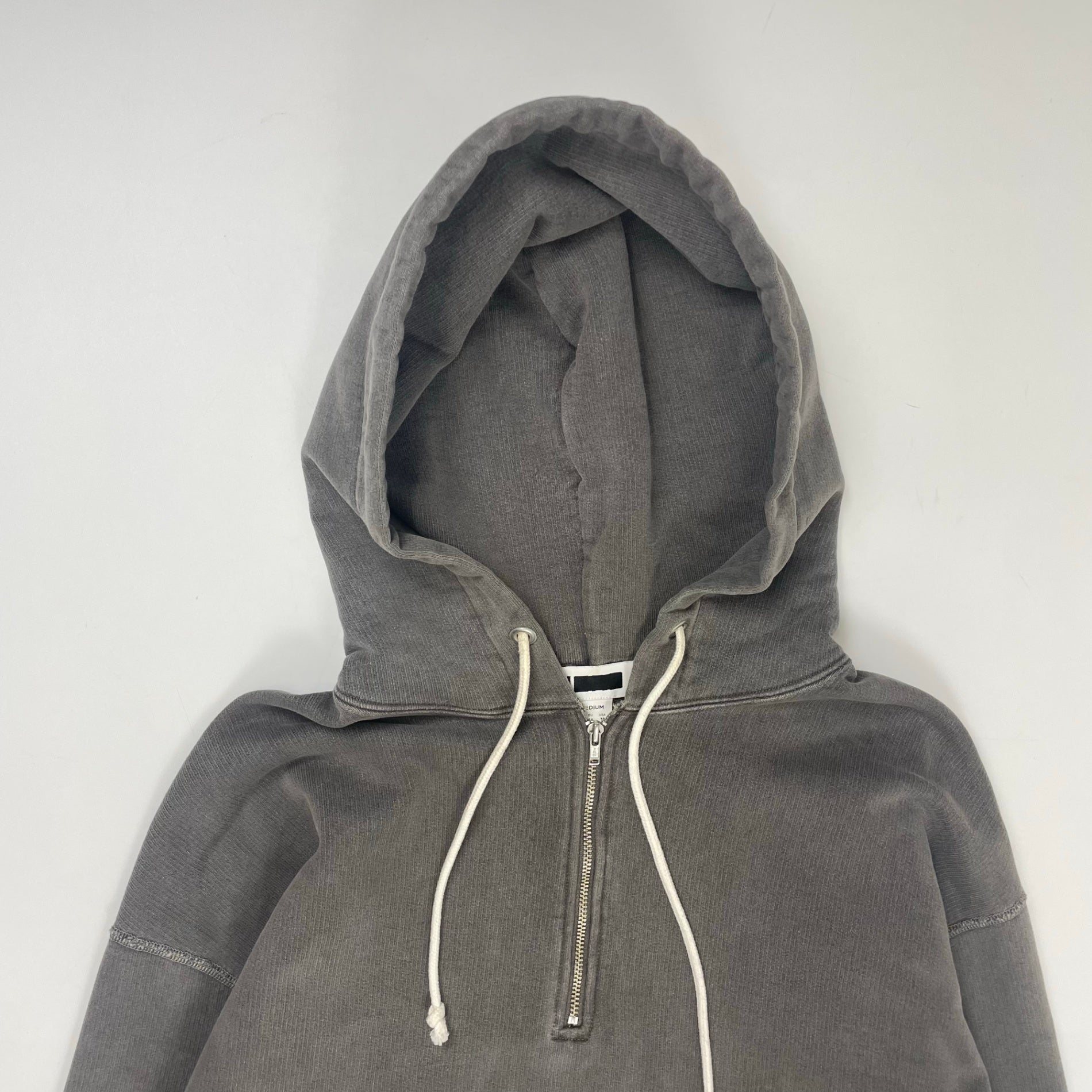 H BEAUTY＆YOUTH / ハーフジップフーディ 参考定価：26,000程度 SIZE:M
