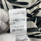 Ballsey ボールジー / ゼブラプリントパフスリーブブラウス 参考定価：18,000+tax SIZE:36
