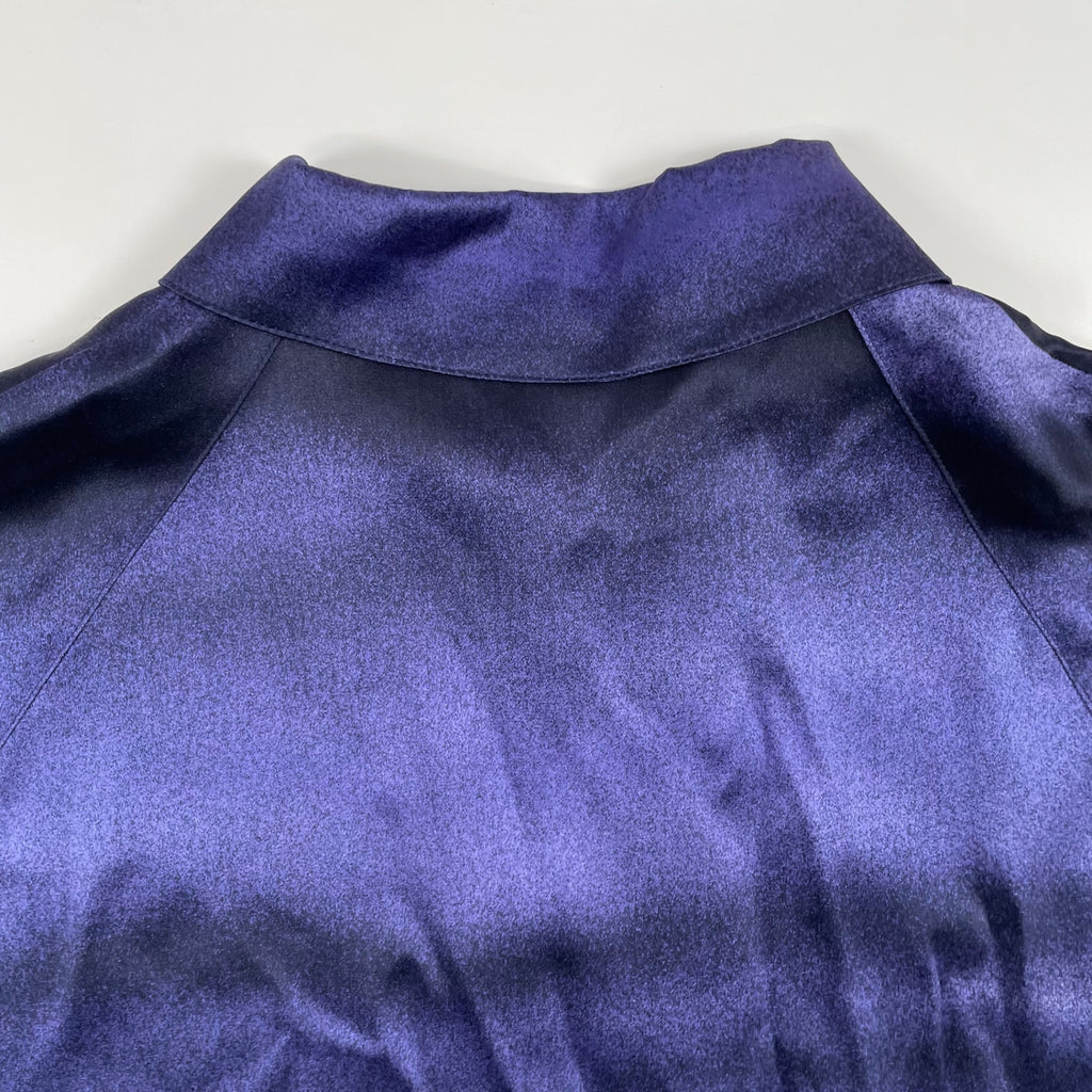 Maxmara / シルク グラデーションボーダーシャツ 参考定価：100,000程度 SIZE:40