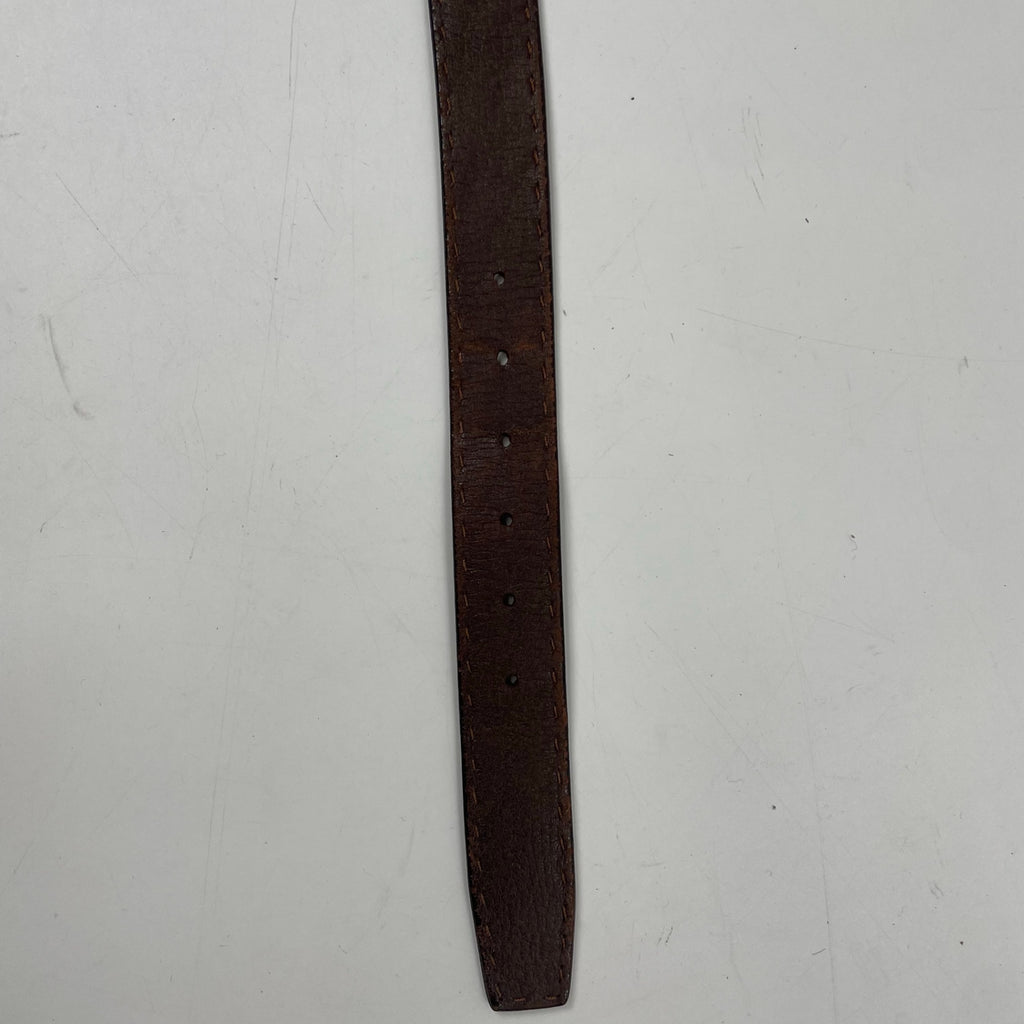 Ermenegildo zegna / レザーベルト 参考定価：60,000程度 全長：108cm程度