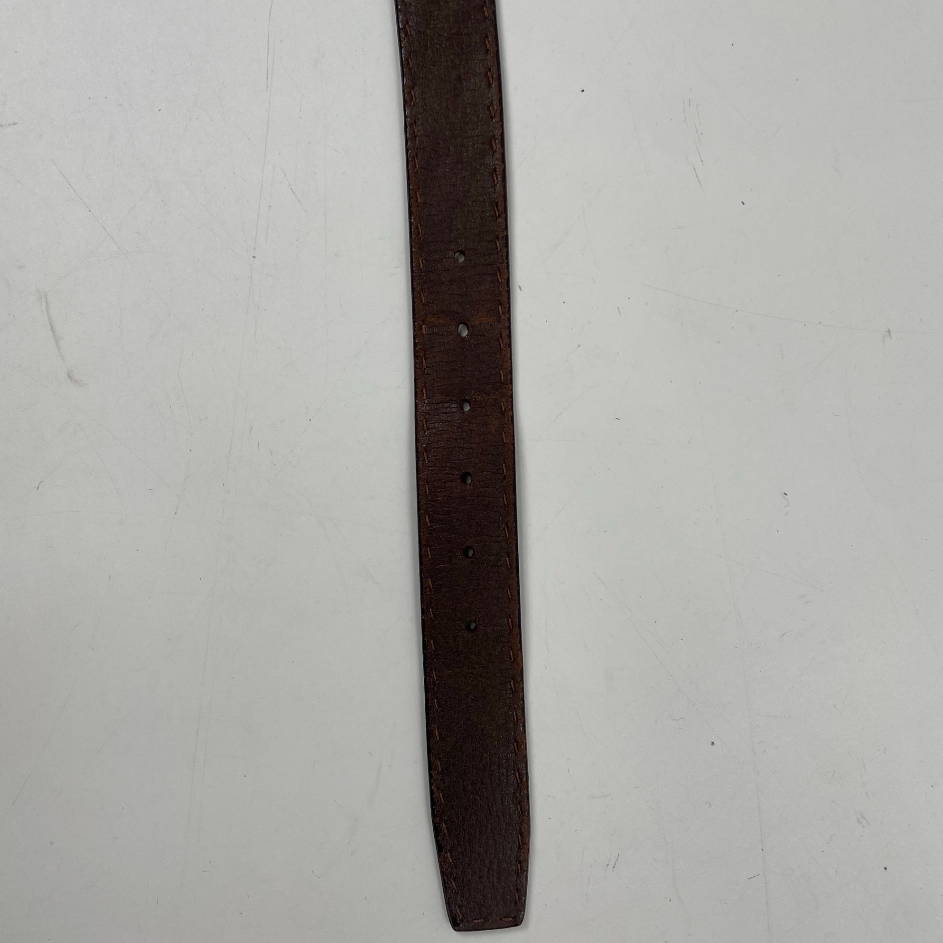 Ermenegildo zegna / レザーベルト 参考定価：60,000程度 全長：108cm程度