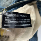ISAMU KATAYAMA BACKLASH x ROYAL FLASH イサムカタヤマ バックラッシュ ロイヤルフラッシュ / SARROUEL SKINNY DENIM サルエルスキニーデニム 参考定価：38,000+tax SIZE:M