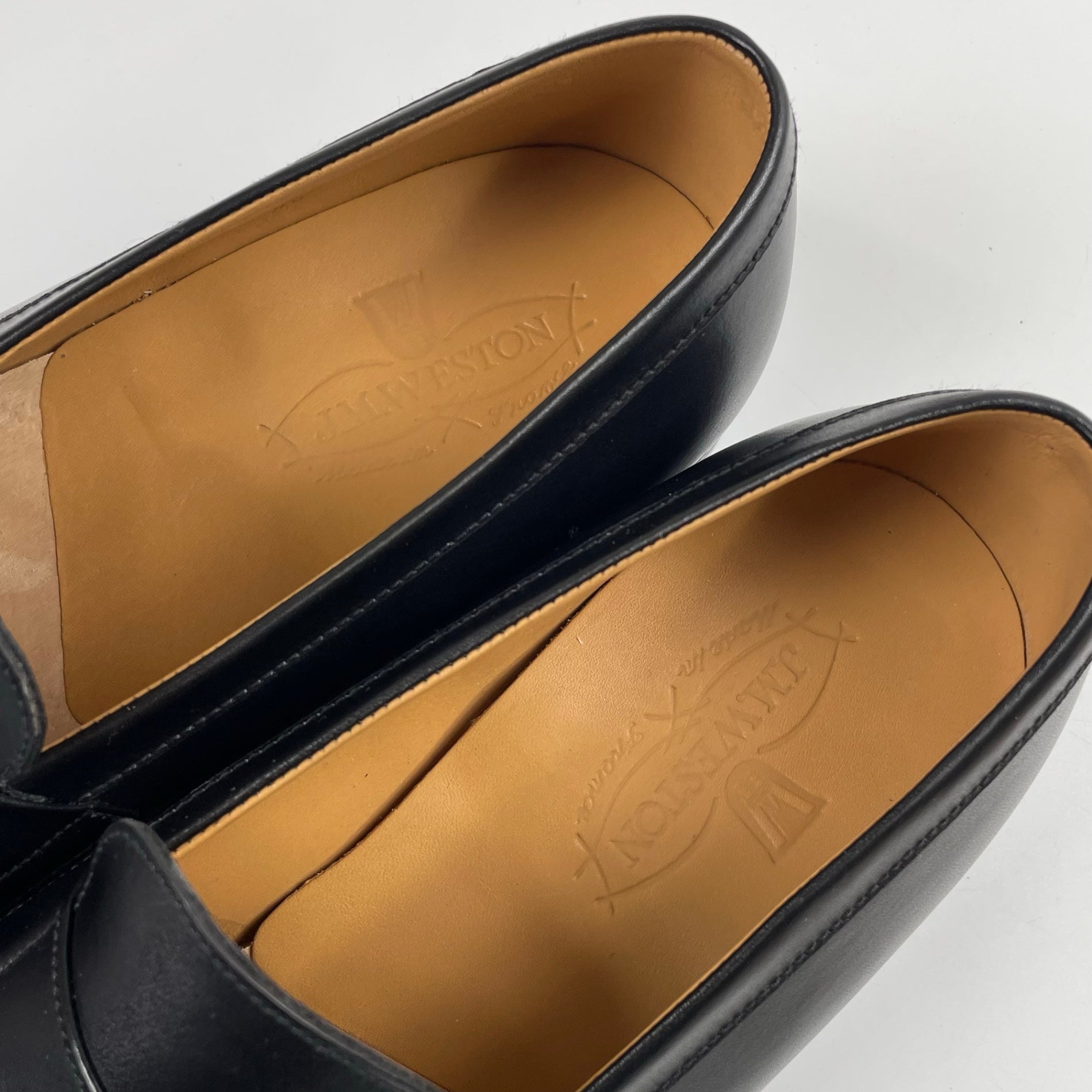 J.M.WESTON ジェイエムウエストン / 180シグネチャーボックスカーフローファー  未使用 シューツリー付 参考定価：142,000+tax SIZE:7/D(27cm程度)