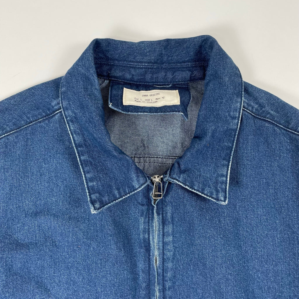 ZARA ORIGINS / デニムスウィングトップ 高級ライン SIZE:L