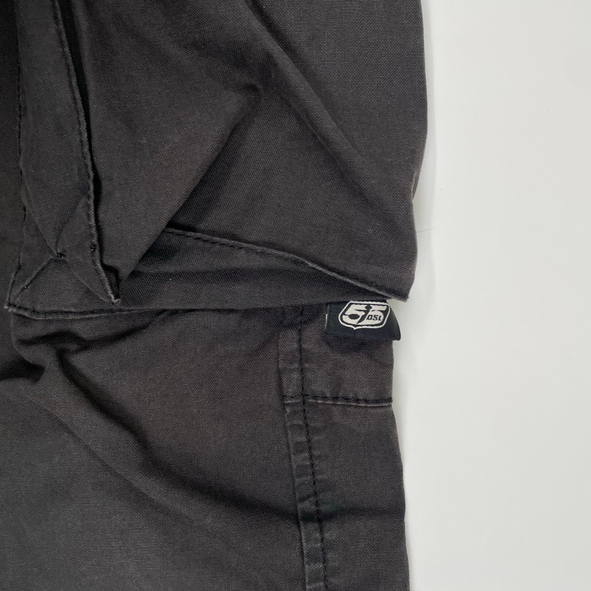 55 DSL フィフティーファイブ ディーゼル / フェードコットンギミックパンツ ブラック SIZE：W90cm