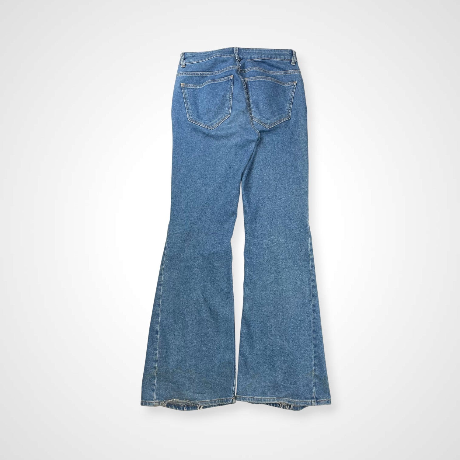 AALTO アアルト / FLARED JEANS WITH PLEATS フレアデニムパンツ 参考定価：45,000程度 SIZE:40