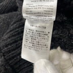 BATONER バトナー / Spread Alan Crew Neck ブラック 参考定価：28,000+tax SIZE:2