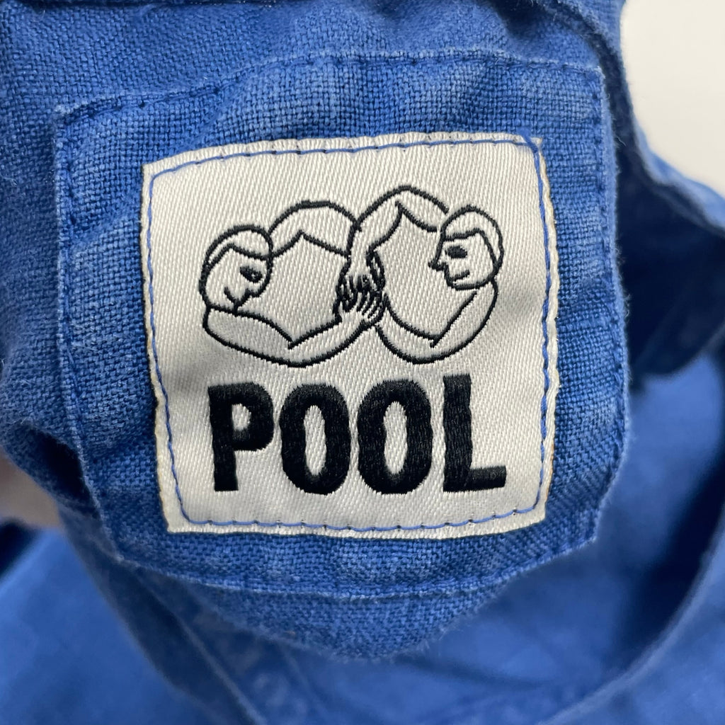 POOL by IDEE / ブルーリネンワンピース 参考定価：12,000+tax