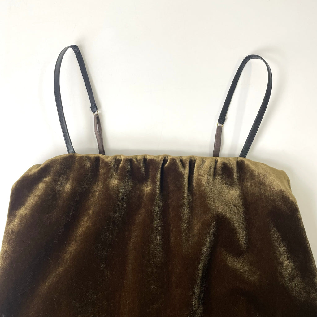 6 BEAUTY＆YOUTH / ベロア ベアトップ 参考定価：25,500程度 SIZE:36