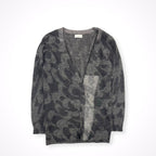 DRIES VAN NOTEN / アルパカMIXレオパードカーディガン 参考定価：150,000程度 SIZE:XS