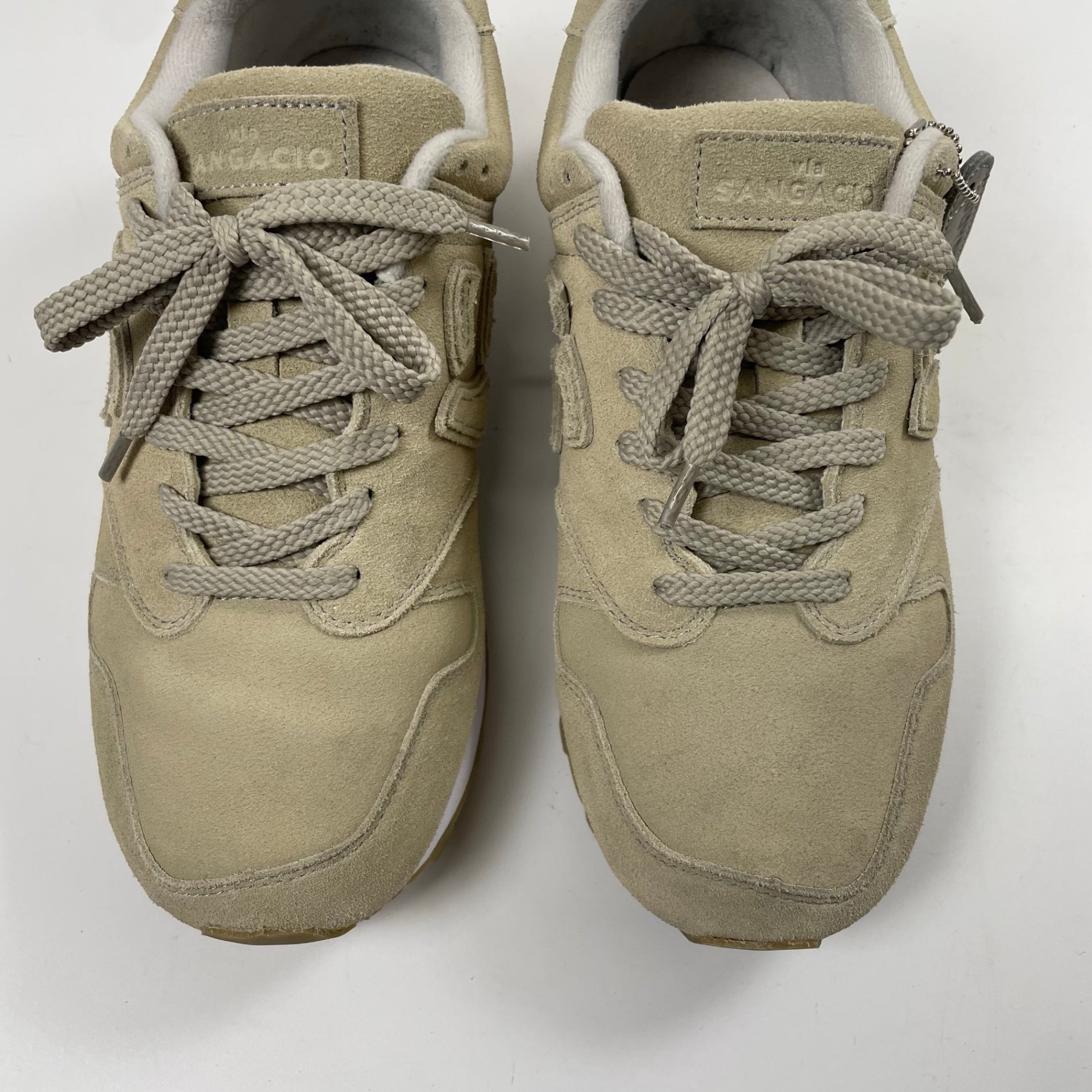 via SANGACIO ヴィア サンガチオ / ”MOSS GRAY” スニーカー 極美品 SIZE:26cm