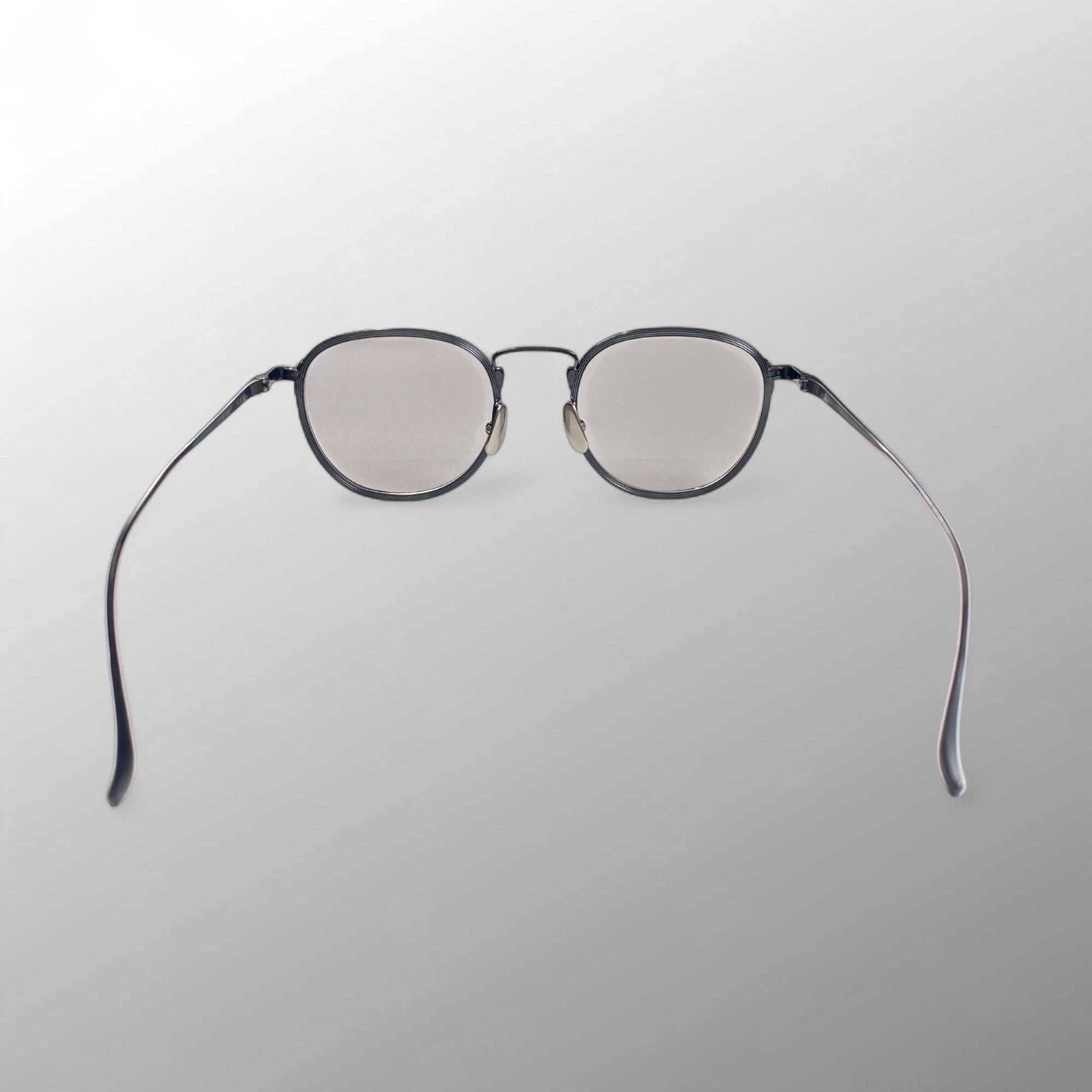 金子眼鏡 / ボストン メタル サングラス 度なしレンズ 参考定価：58,000+tax SIZE：49□21-145