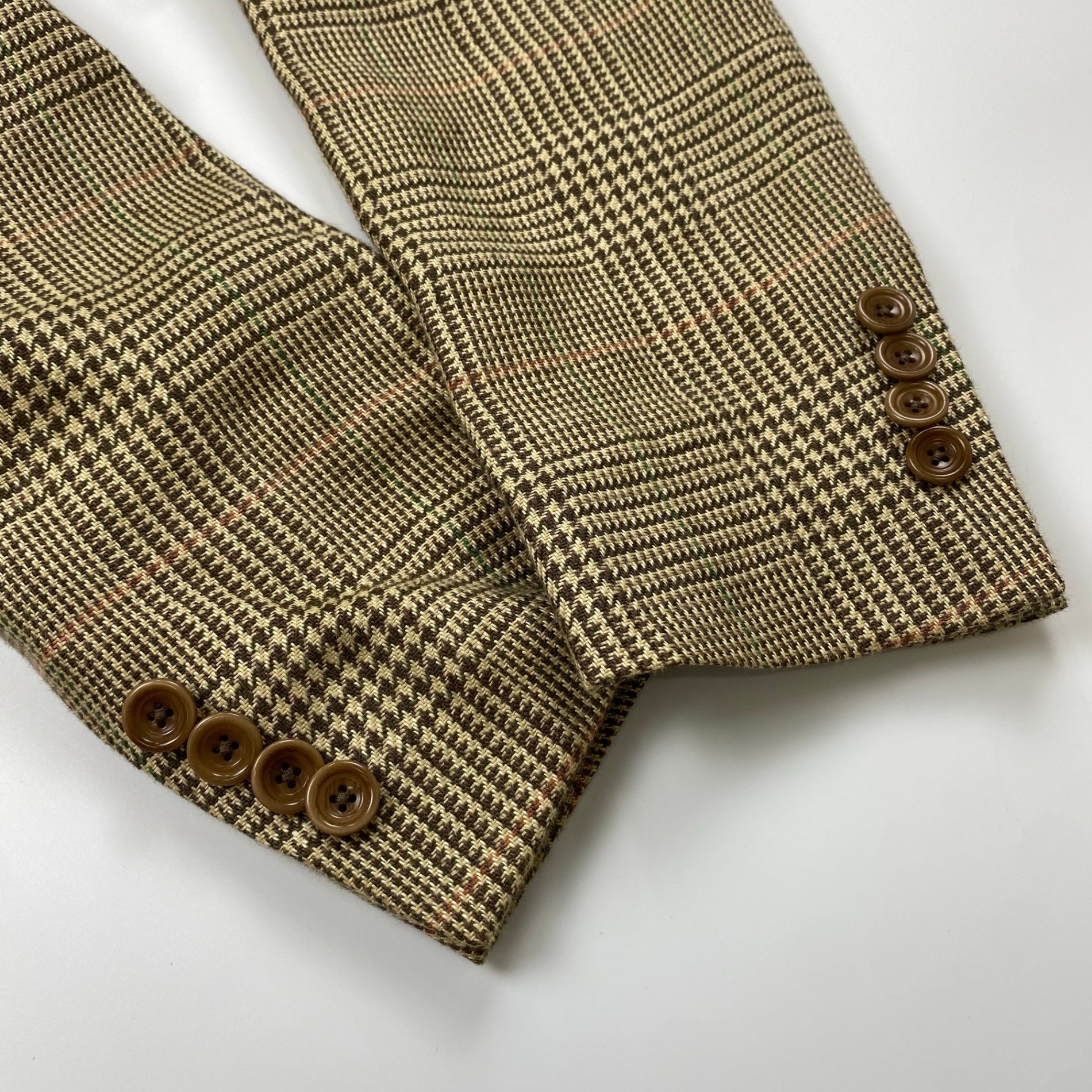 【HARITAGE ICON】 Polo by Ralph Lauren ポロ バイ ラルフローレン / リネン100％ 段返り ツイードジャケット 参考定価：150,000程度 SIZE:36S