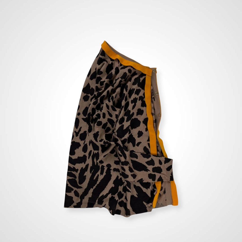 ESCADA エスカーダ / シルクMIXレオパードアンサンブル 参考定価：80,000程度 SIZE：S