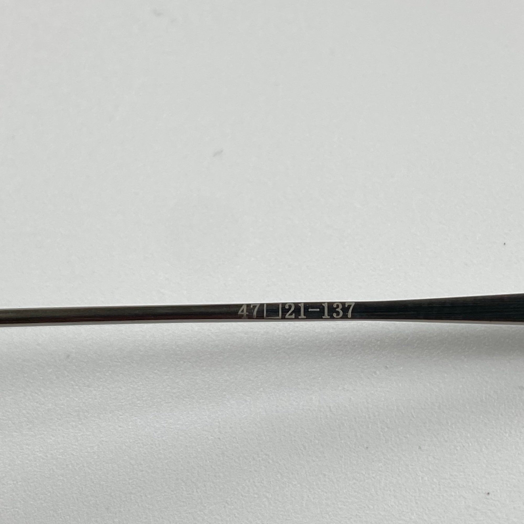 【極美品】 金子眼鏡 premium / KMP-24 ATS クラウンパント SILVER925 度なしクリアレンズ SIZE：47□21 137