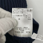 BURBERRY BLUE LABEL / 半袖ケーブルチルデンニット 参考定価：20,000程度 SIZE:38