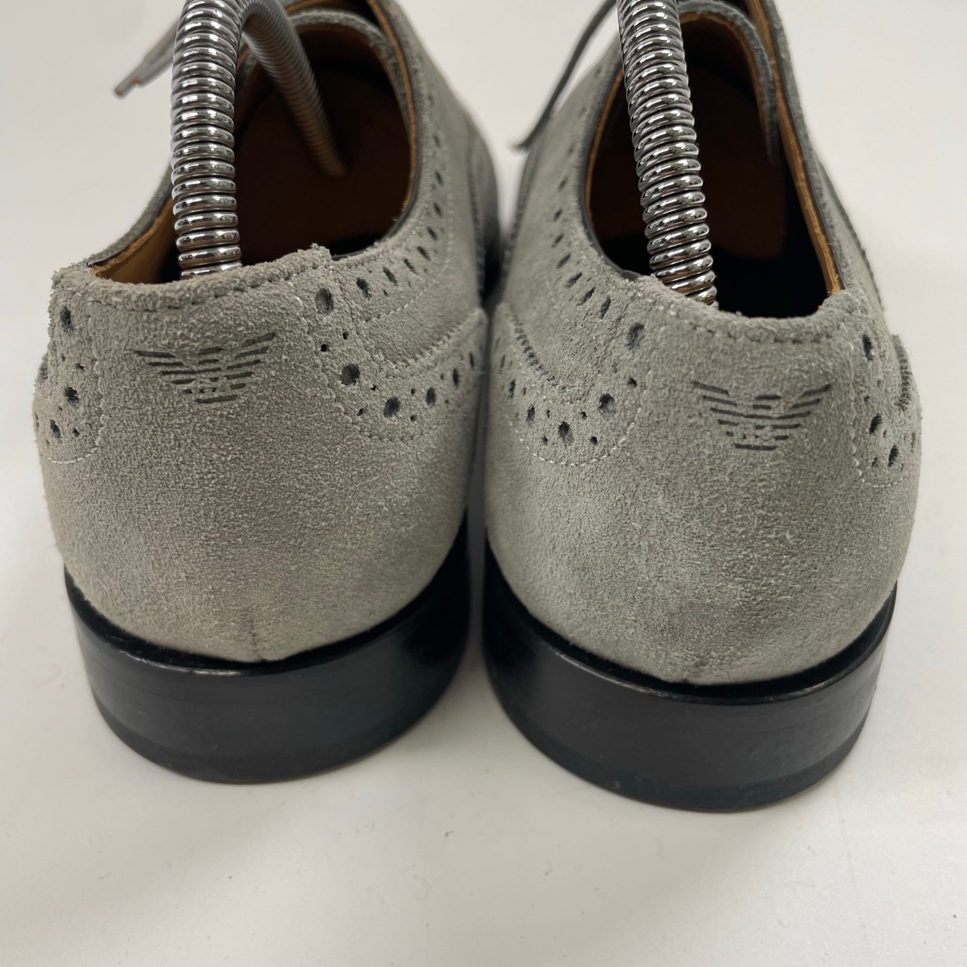 EMPORIO ARMANI エンポリオ アルマーニ / スウェードレザーシューズ 試着程度 参考定価：55,000程度 SIZE:5(24.5cm程度)