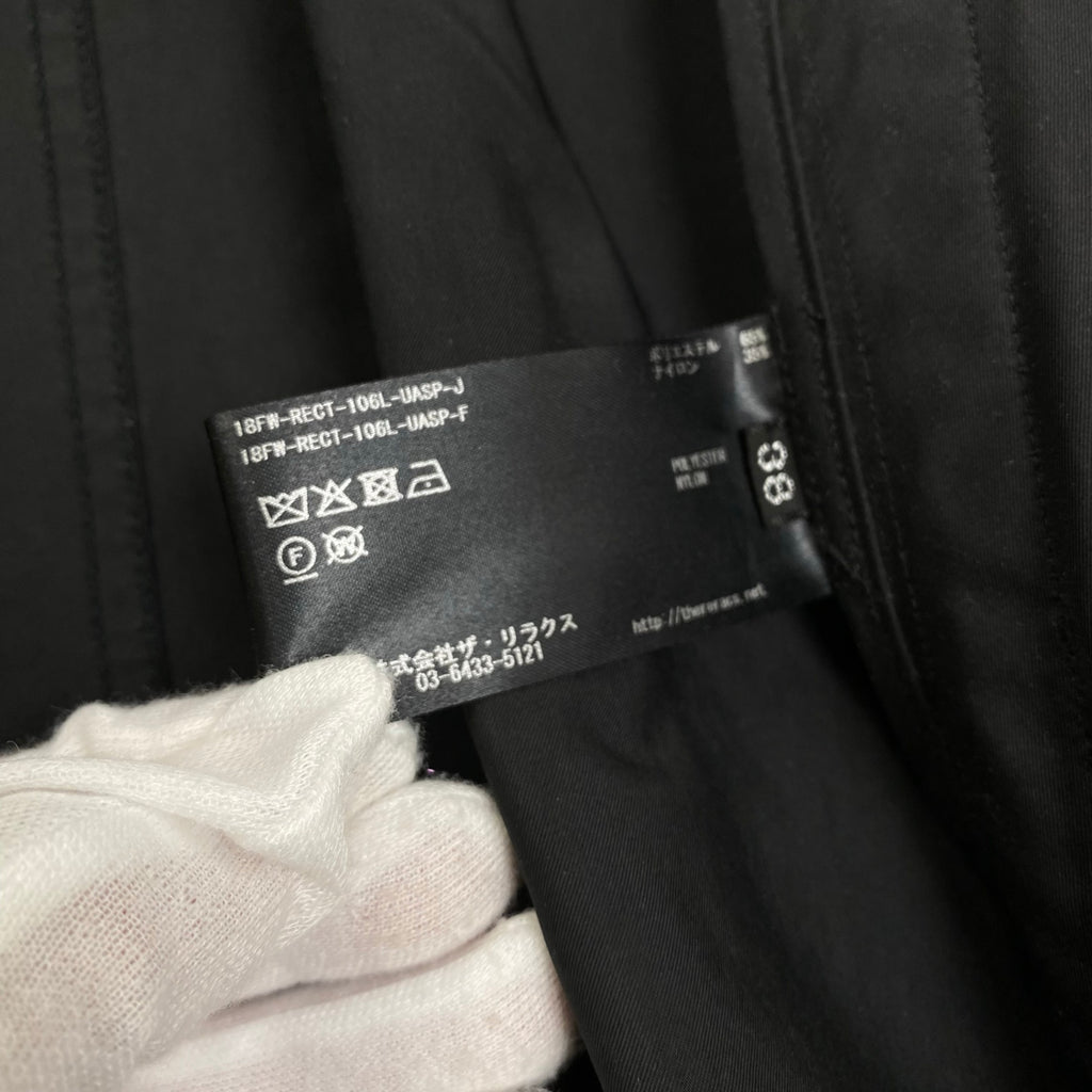 THE RERACS ザ リラクス / ショートモッズコート ブラック 参考定価：60,000程度 SIZE:38