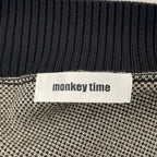 monkeytime / C/AC PLAID VEST Ⅱ参考定価：12,000+tax SIZE:M