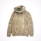 DIET BUTCHER SLIM SKIN / スヌード付3Dニット 参考定価：42,000程度 SIZE:2