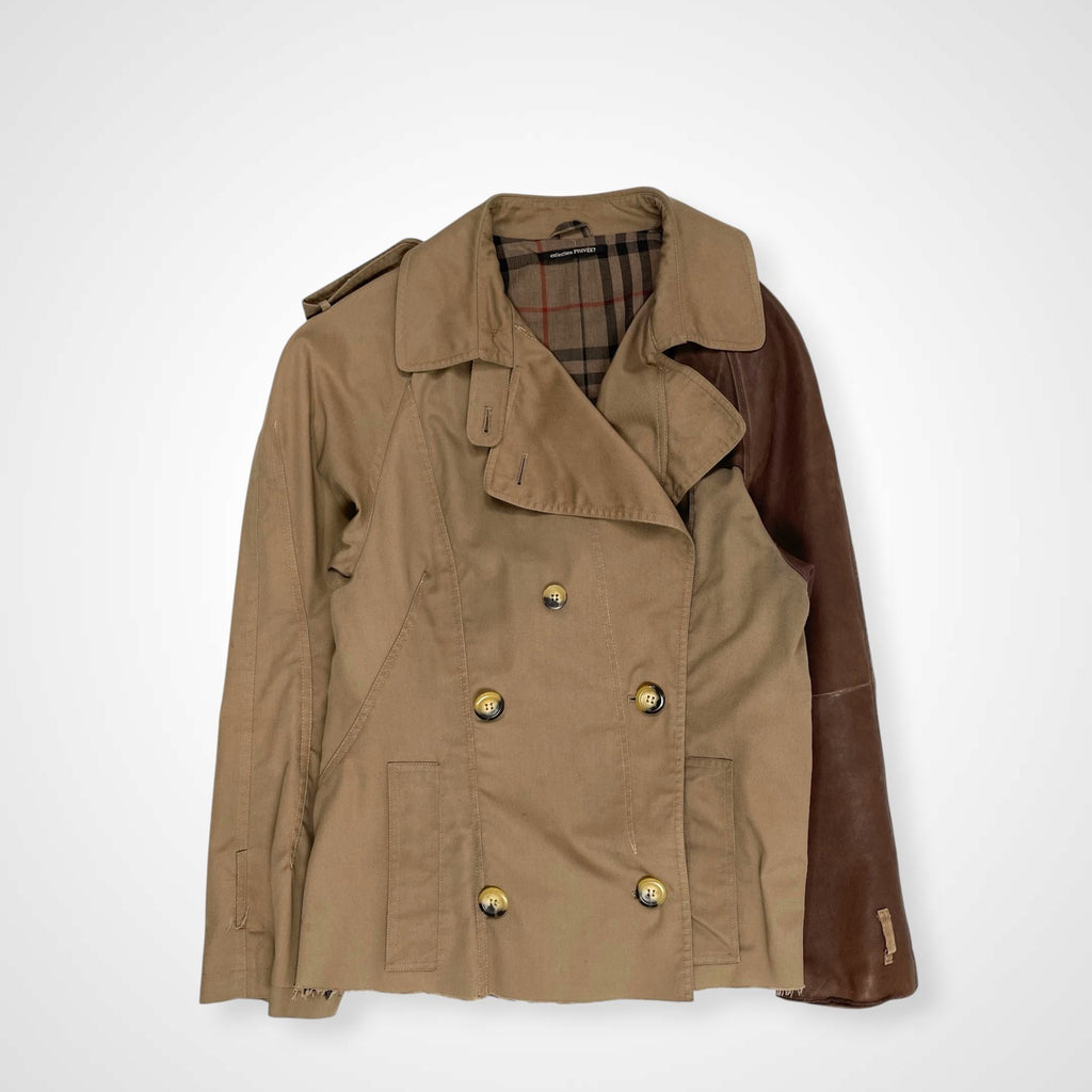 collection PRIVEE? コレクションプリヴェ / Burberry再構築ショートトレンチコート H.P FRANCE取扱い 参考定価：120,000程度 SIZE：M