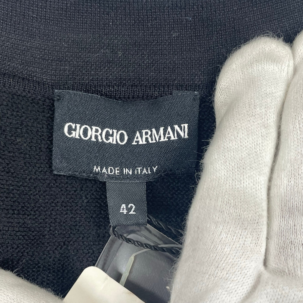 GIORGIO ARMANI ジョルジオ アルマーニ / シルクカシミヤノースリーブニット タグ付 参考定価：150,000程度 SIZE:42