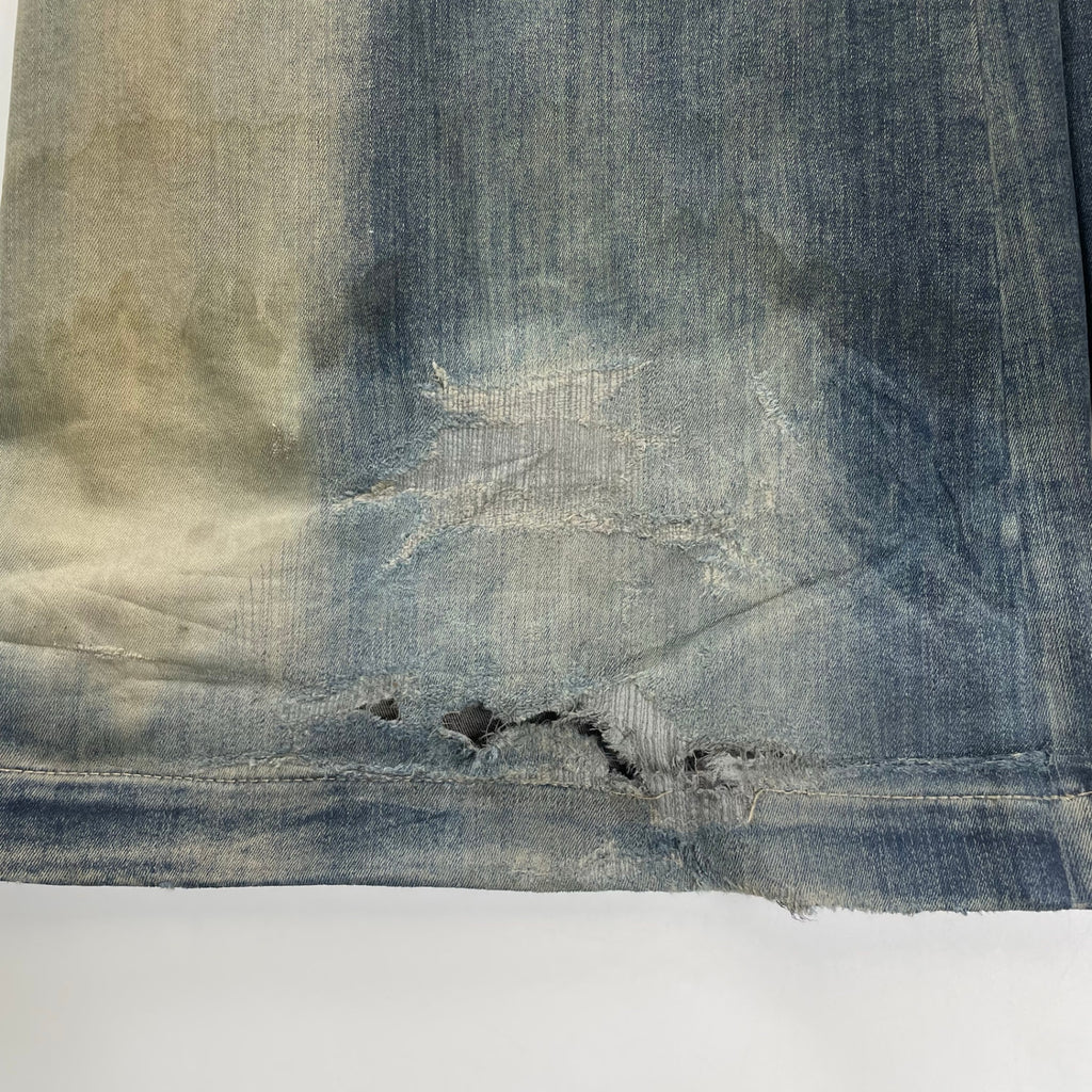 Rick owens リックオウエンス / ダブルカーゴジャンボベラロングパンツ 23SS EDFU期 ダークインディゴ タグ付 SIZE：46