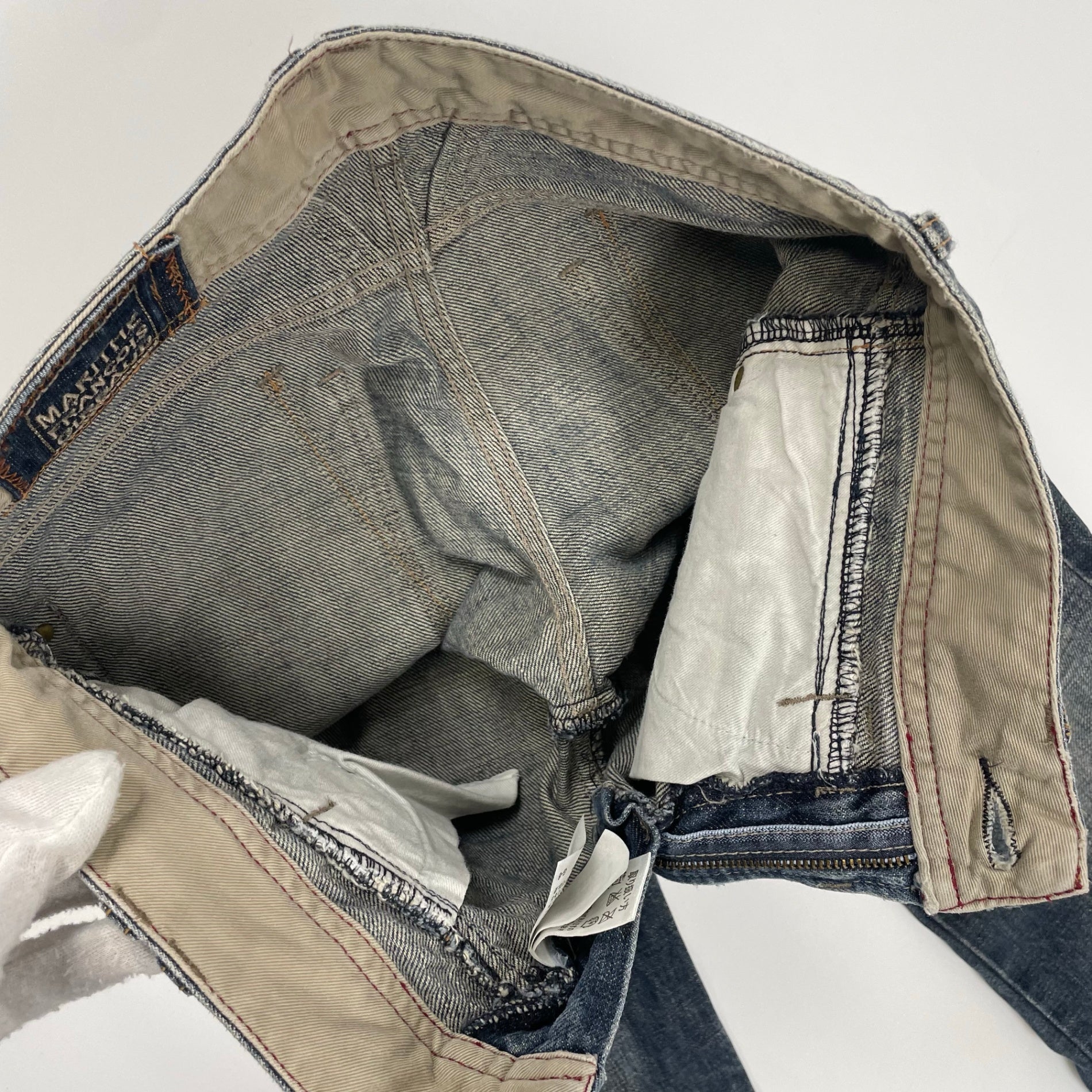 MARITHE FRANCOIS GIRBAUD マリテ フランソワ ジルボー / Y2K ヴィンテージギミックデニムパンツ SIZE:3S