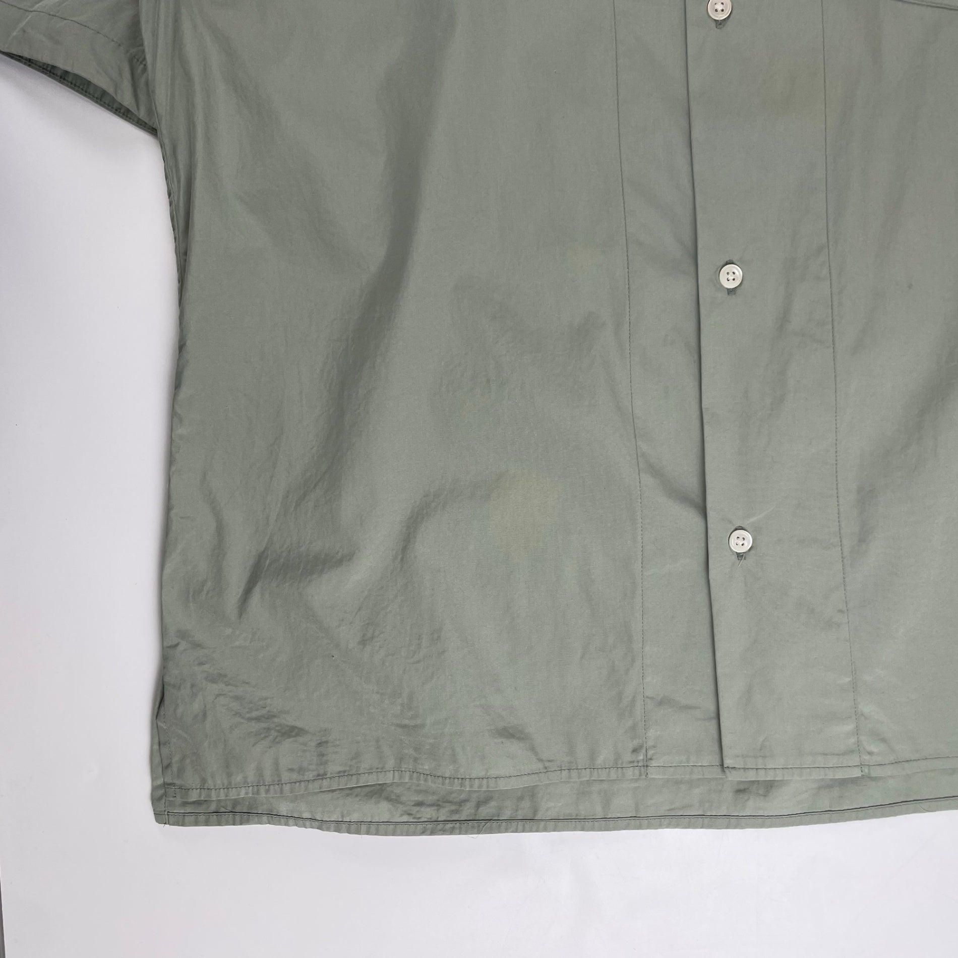 EEL イール / 花火シャツ ライトグリーン 参考定価：15,000+tax SIZE：L