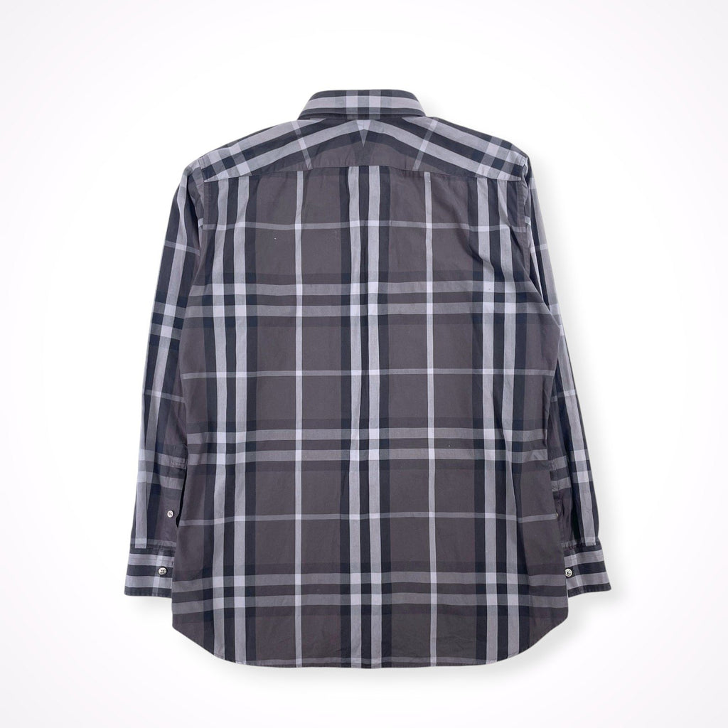 BURBERRY LONDON / ボタンダウンチェックシャツ SIZE：40