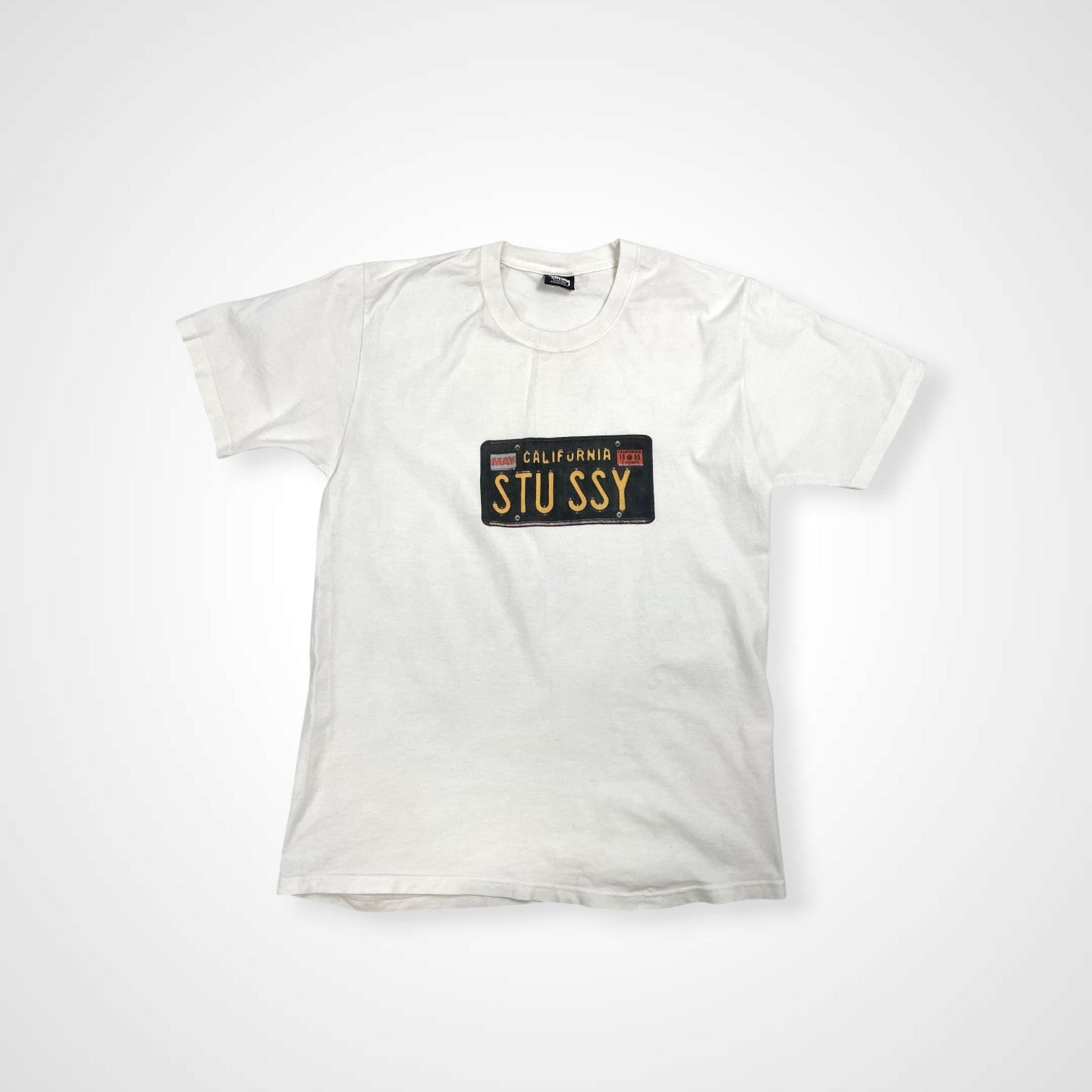 Stussy ステューシー / License Plate TEE ナンバープレート SIZE:M