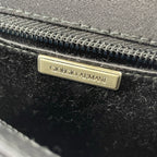 GIORGIO ARMANI / ロゼットパーティバッグ 未使用品 箱付 参考定価：150,000程度