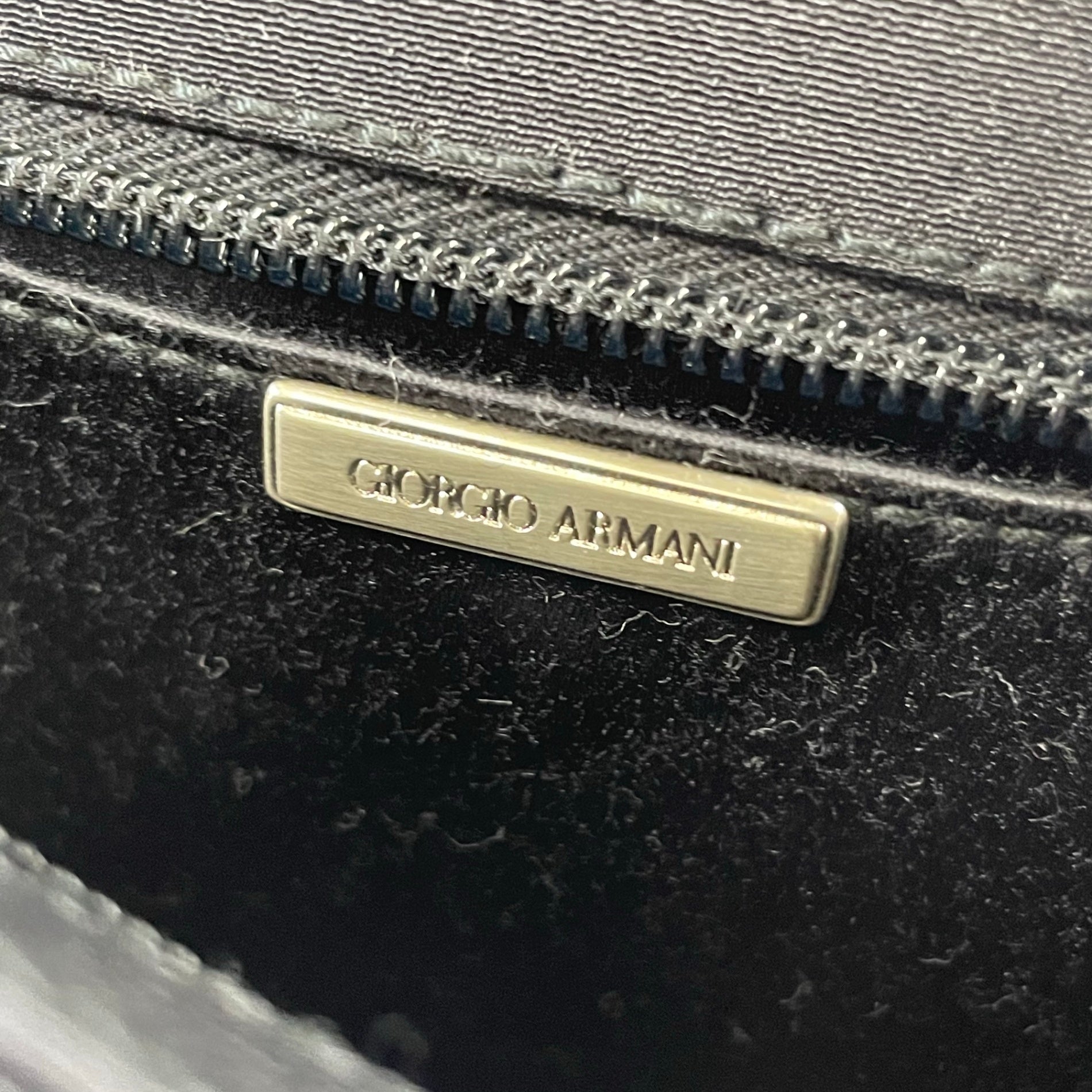 GIORGIO ARMANI / ロゼットパーティバッグ 未使用品 箱付 参考定価：150,000程度
