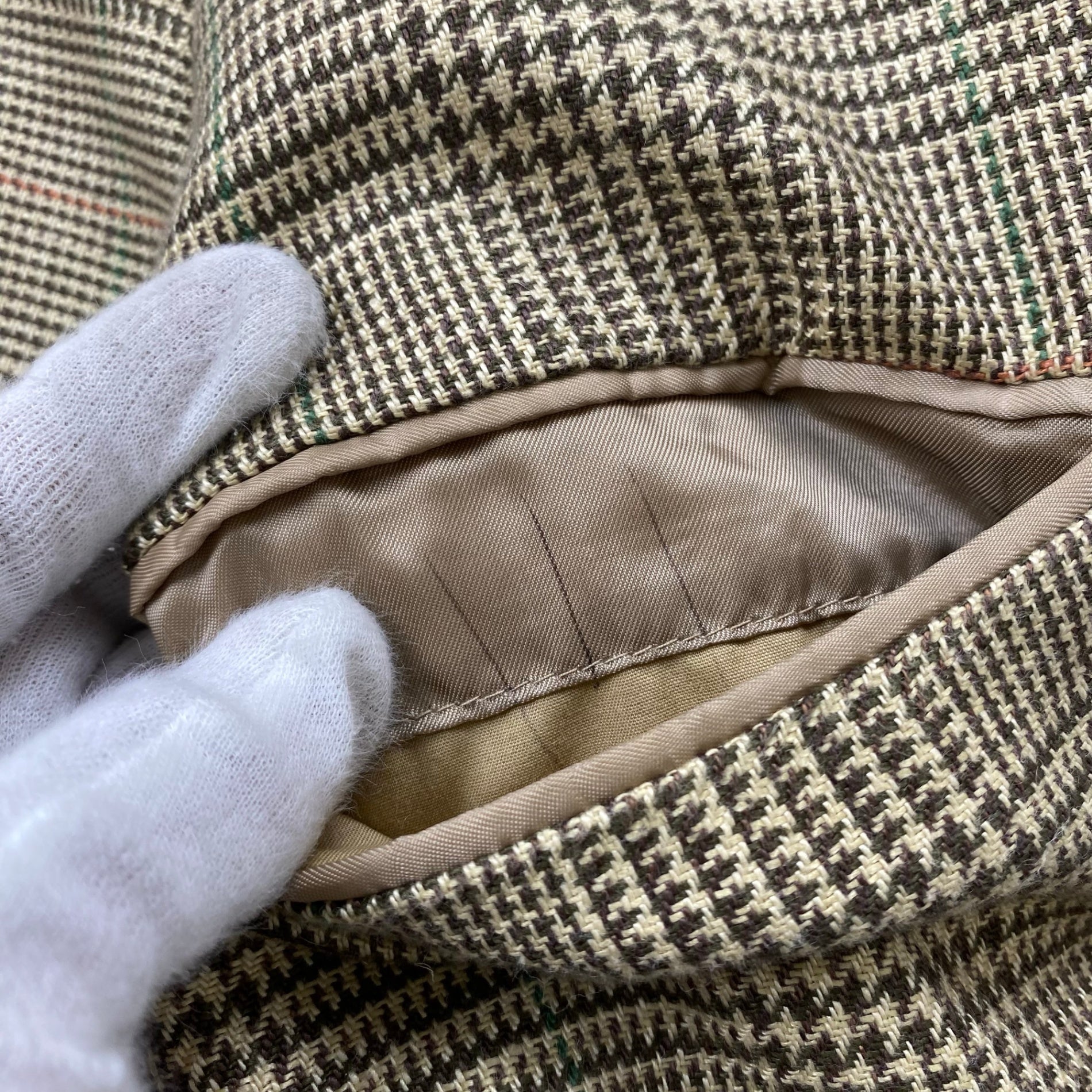 【HARITAGE ICON】 Polo by Ralph Lauren ポロ バイ ラルフローレン / リネン100％ 段返り ツイードジャケット 参考定価：150,000程度 SIZE:36S