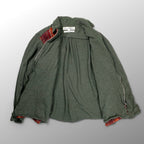 【最初期】 COMME des GARCONS SHIRT コムデギャルソンシャツ / ヴィンテージ 縮絨切替シャツ MADE IN FRANCE SIZE:S