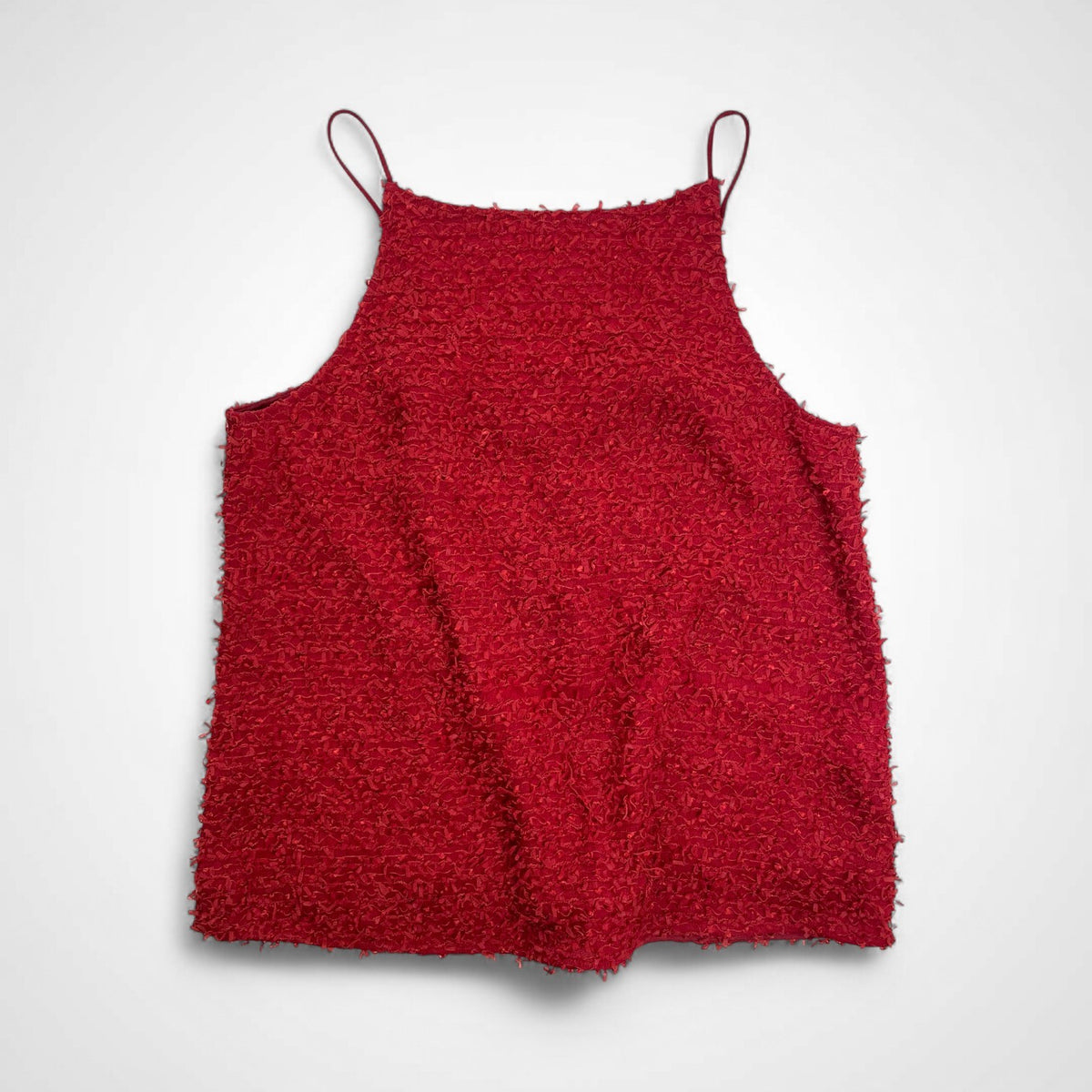 Ballsey ボールジー / ファンシーヤーンツイード アメリカンスリーブキャミソール 25SS 参考定価：17,000+tax SIZE：36