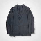 green label relaxing グリーンレーベル リラクシング / CANONICOフラノ2ピース セットアップ グレー 参考定価：45,000+tax SIZE:S程度