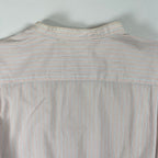 Gymphlex / バンドカラーオーバーシャツ ストライプ 参考定価：14,000+tax SIZE:M