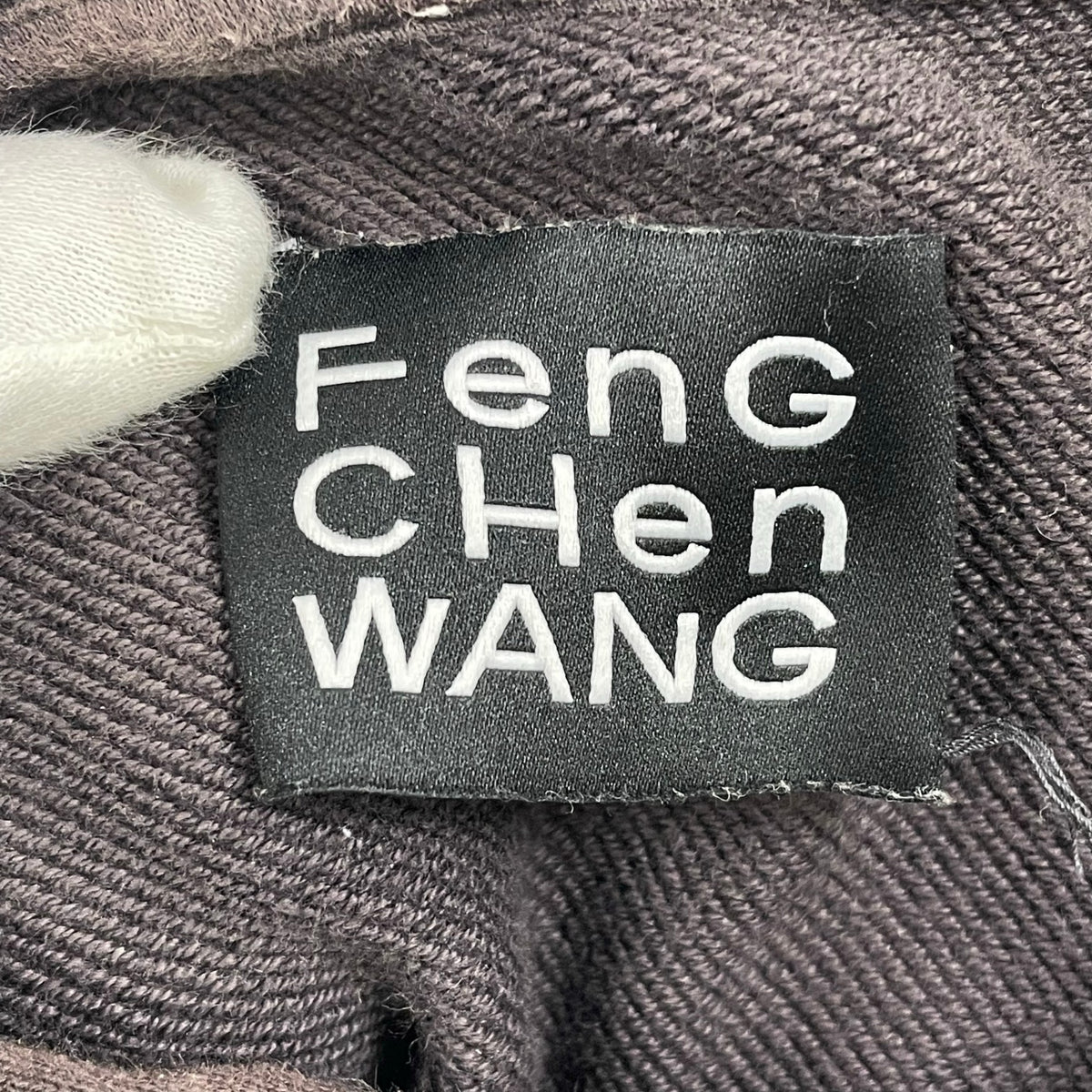 FenG CHen WANG / レイヤードデザインパーカー 参考定価：55,000程度 SIZE:M