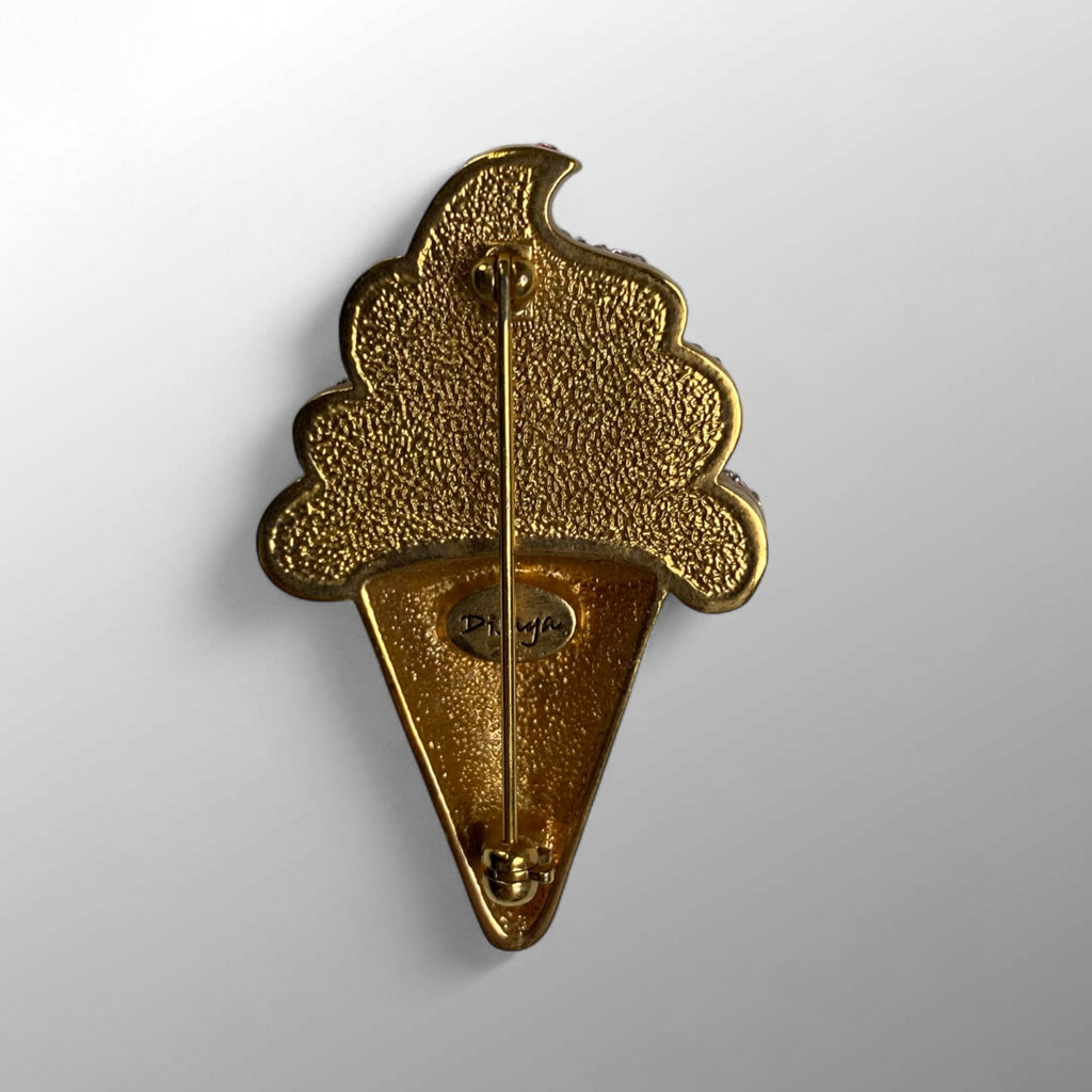 DISAYA ディサヤ / アイスクリーム ブローチ スワロフスキー