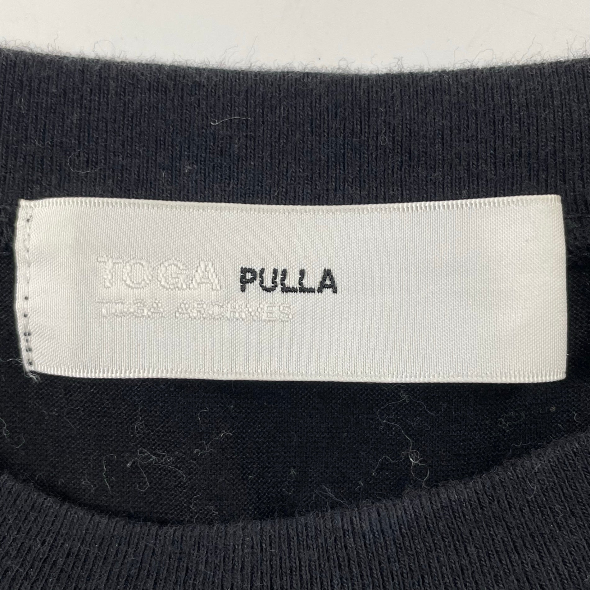 TOGA PULLA / レザーレースアップTEE 参考定価：19,000+tax SIZE:36