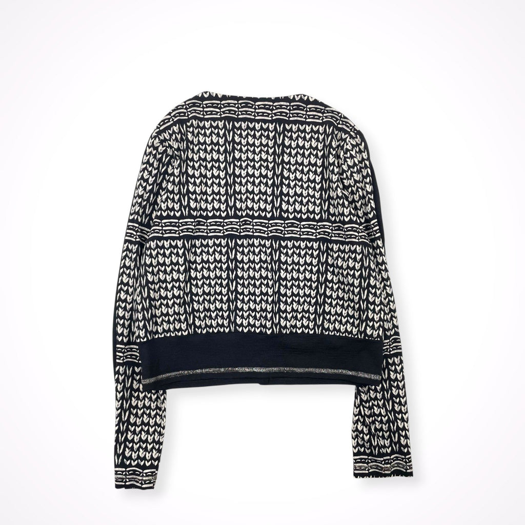 MODENE MLLE / ハンドペイント柄ジャケット カーディガン 参考定価：35,000程度 SIZE:40