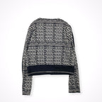 MODENE MLLE / ハンドペイント柄ジャケット カーディガン 参考定価：35,000程度 SIZE:40